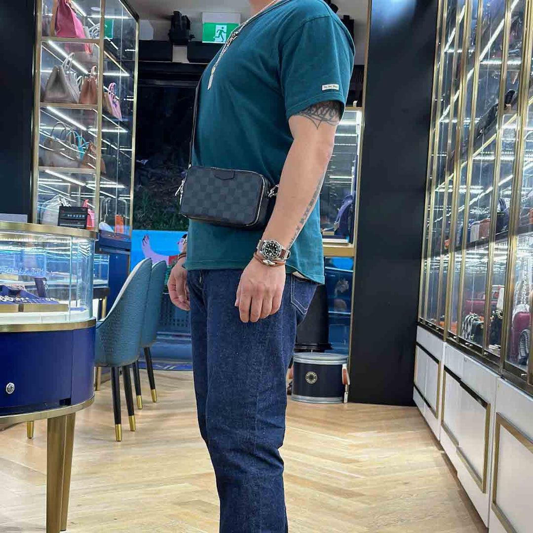 Louis Vuitton Damier Alpha Wearable Bag - Jiaxyk