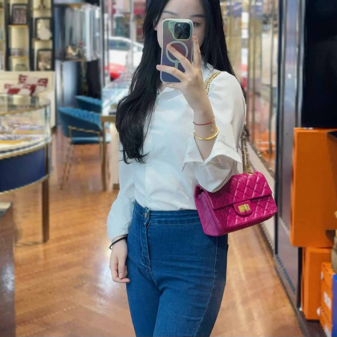 Chanel Mini Purple 2.55 Reissue Bag - Jiaxyk