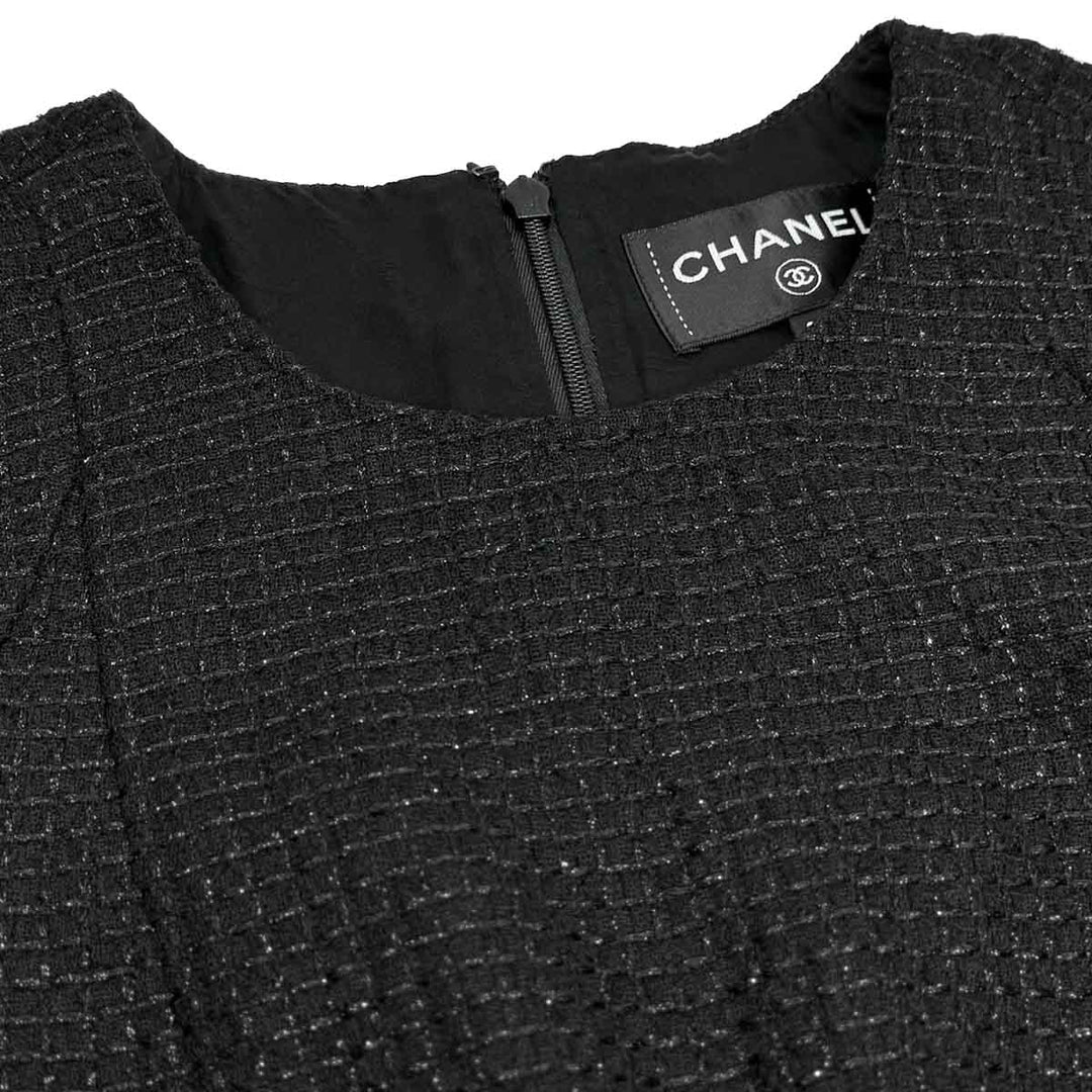 Chanel Sleeveless Black Mini Dress - Jiaxyk