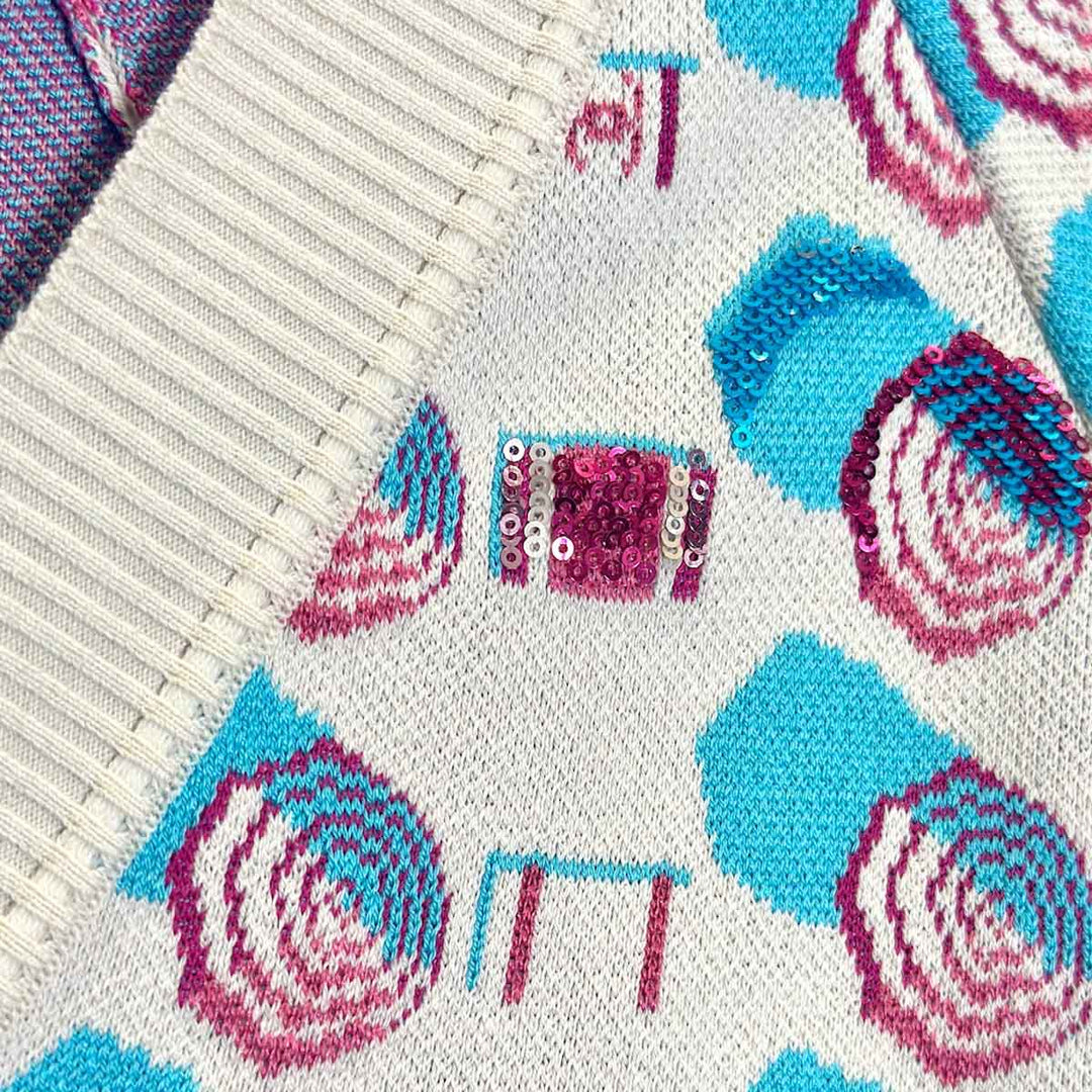 Chanel Cardi Top in Multicolour - Jiaxyk