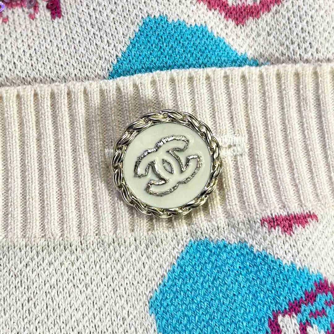 Chanel Cardi Top in Multicolour - Jiaxyk