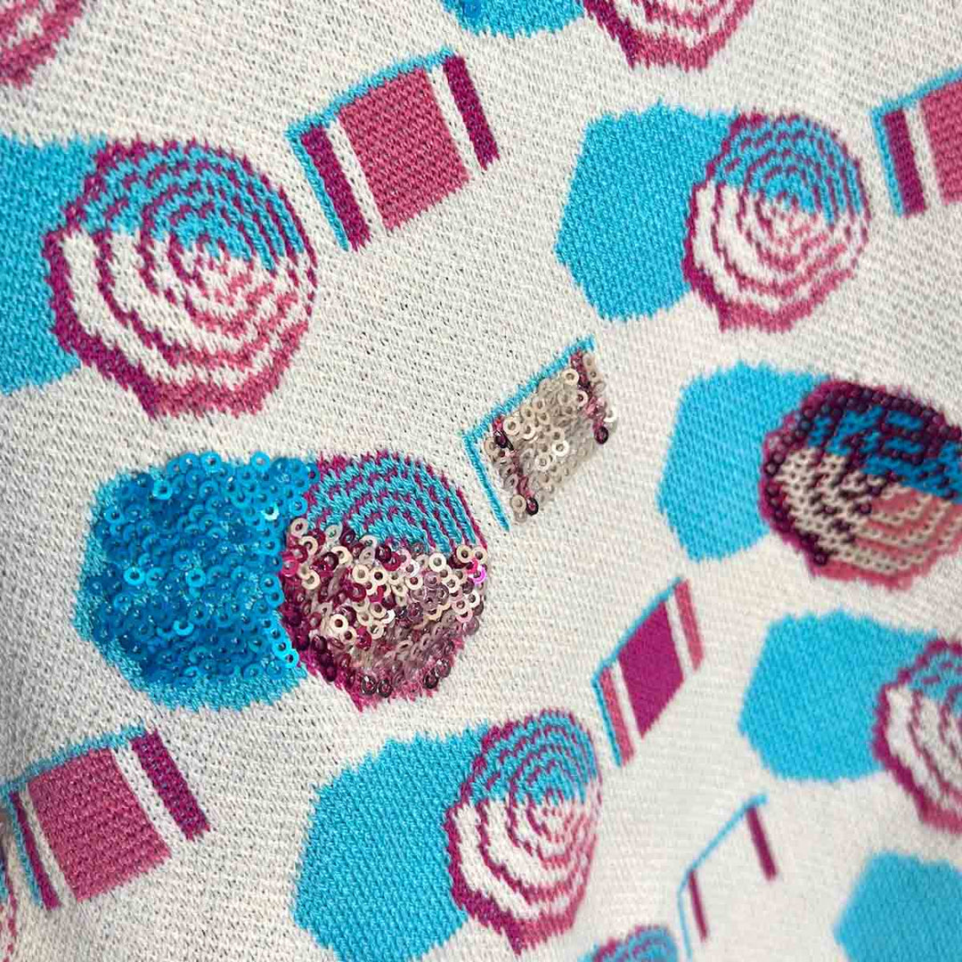 Chanel Cardi Top in Multicolour - Jiaxyk