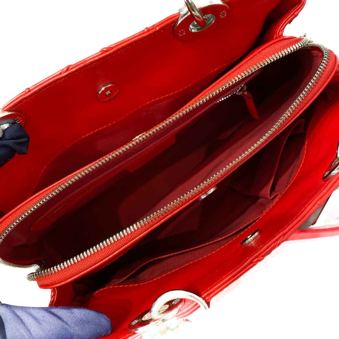 Dior Red Shopping Tote Bag - Jiaxyk