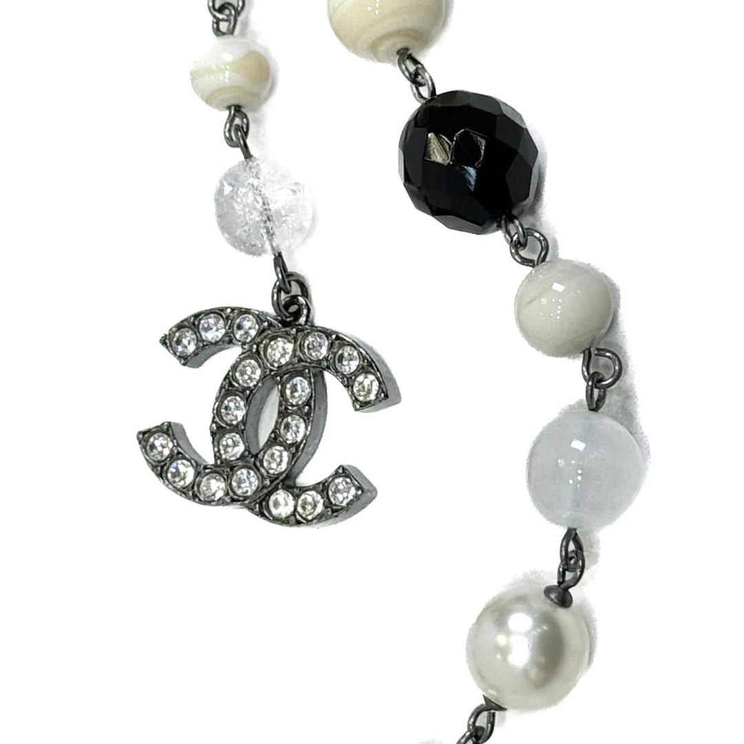 Chanel Vintage Pearl Crystal Necklace/Belt - Jiaxyk