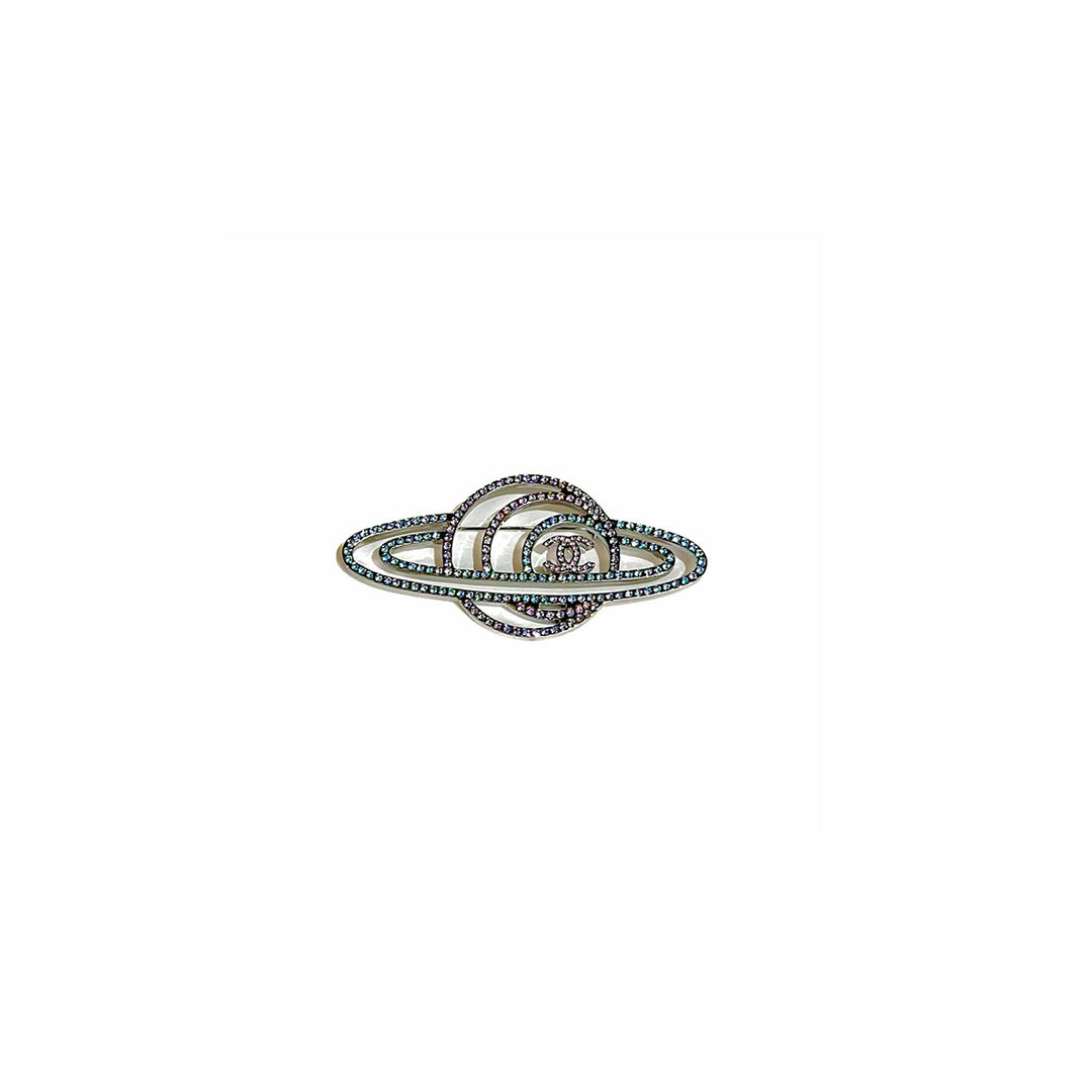 Chanel Planet Crystal Brooch - Jiaxyk