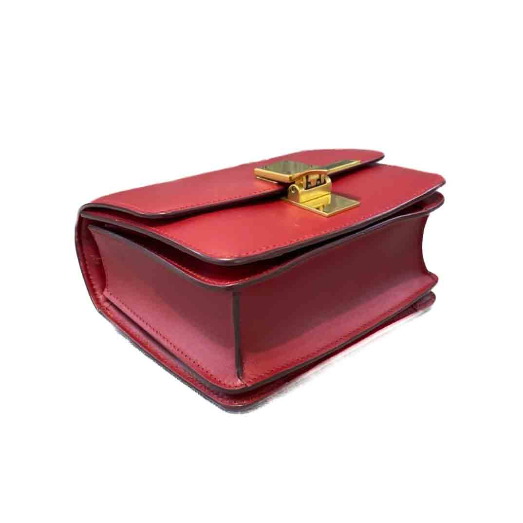 Celine Small Red Classic Box Bag - Jiaxyk