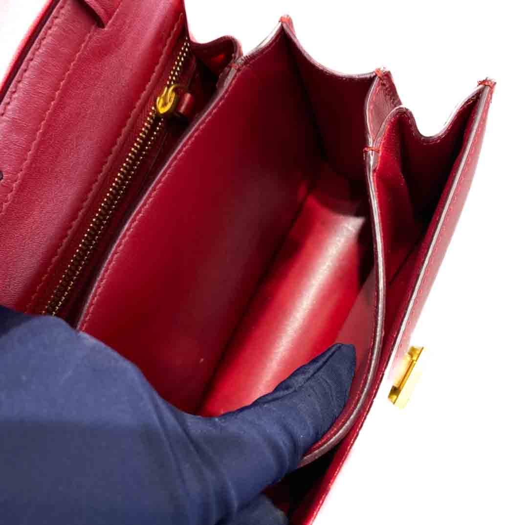 Celine Small Red Classic Box Bag - Jiaxyk