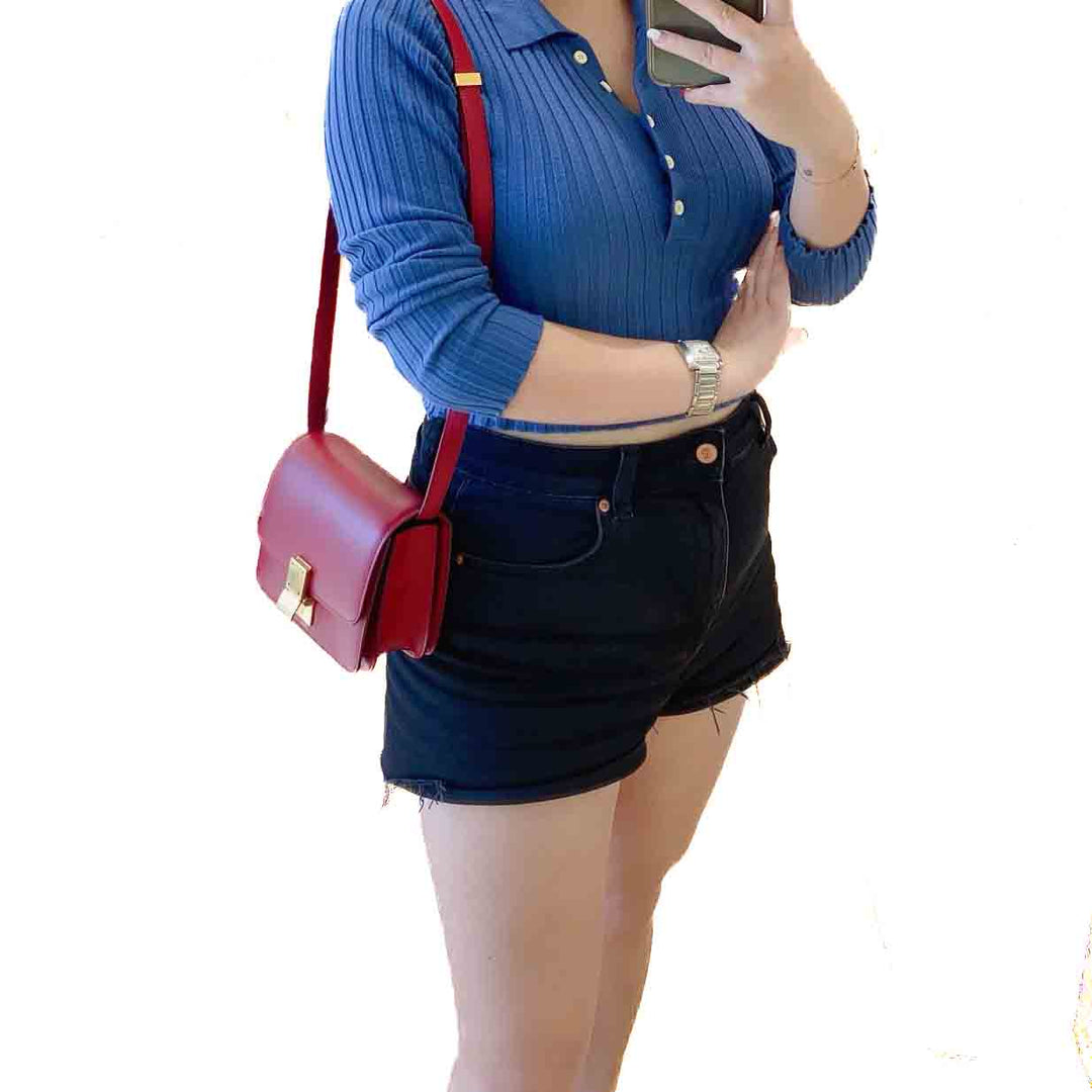 Celine Small Red Classic Box Bag - Jiaxyk