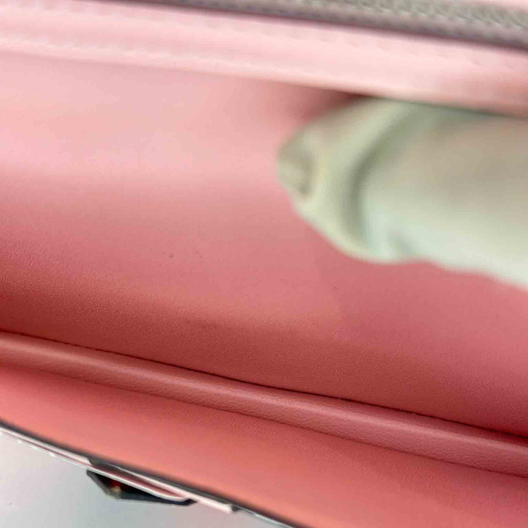 Hermes Pink Lizard Bearn Long Wallet - Jiaxyk