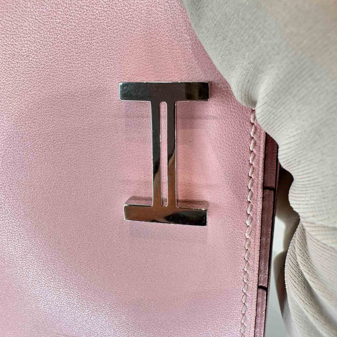 Hermes Pink Lizard Bearn Long Wallet - Jiaxyk