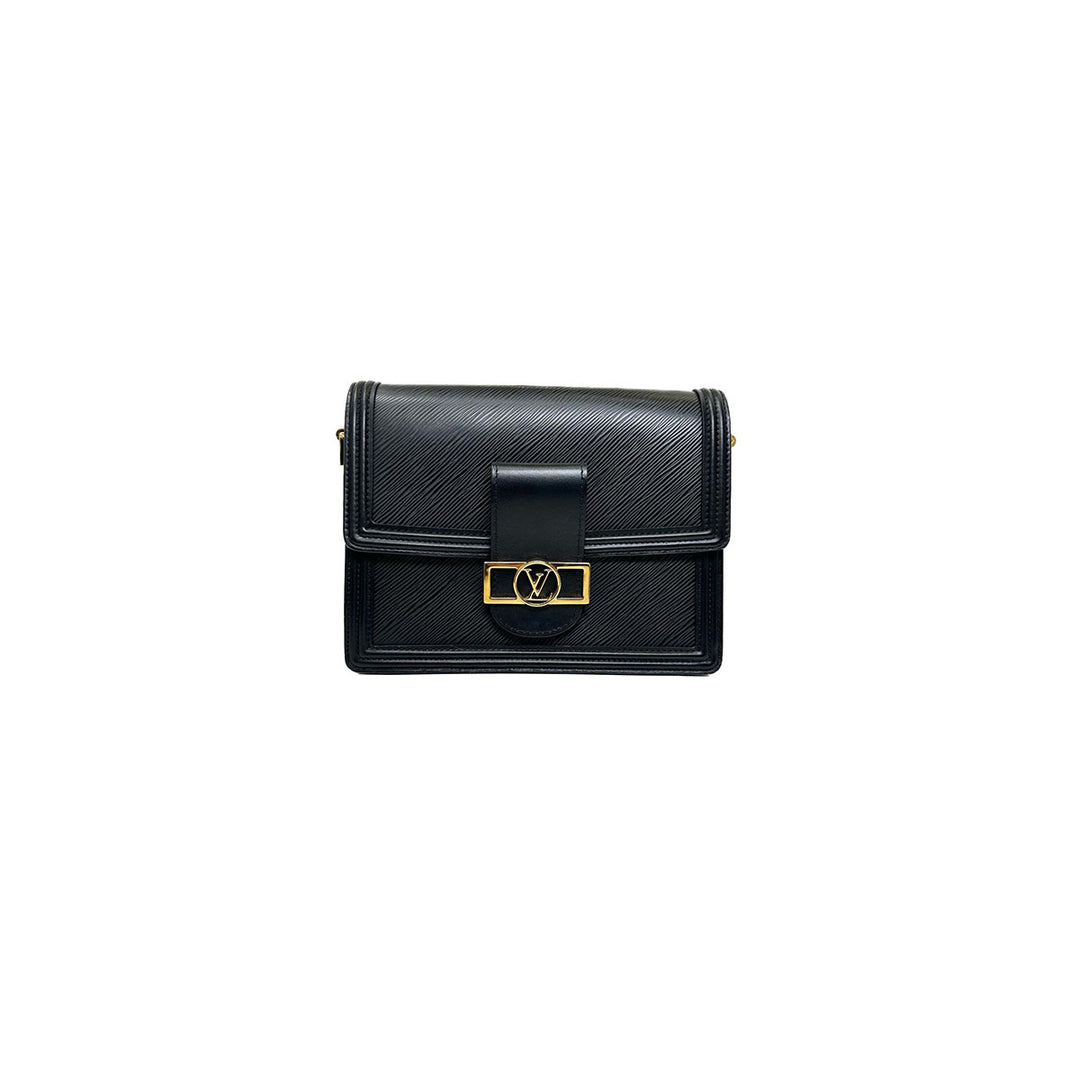 Louis Vuitton Black Epi Dauphine MM - Jiaxyk
