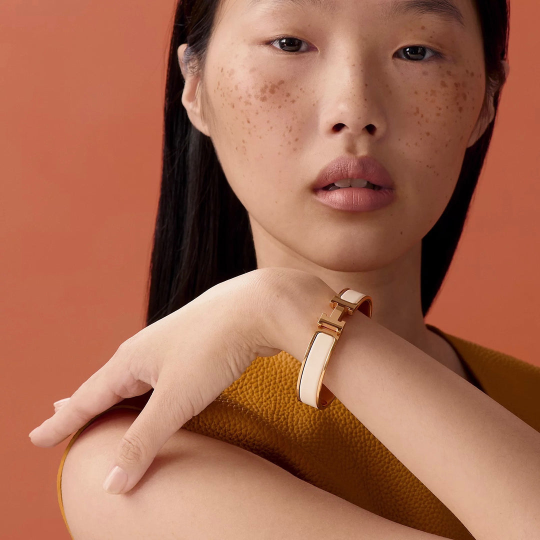 Hermes H Clic Bracelet PM Creme - Jiaxyk