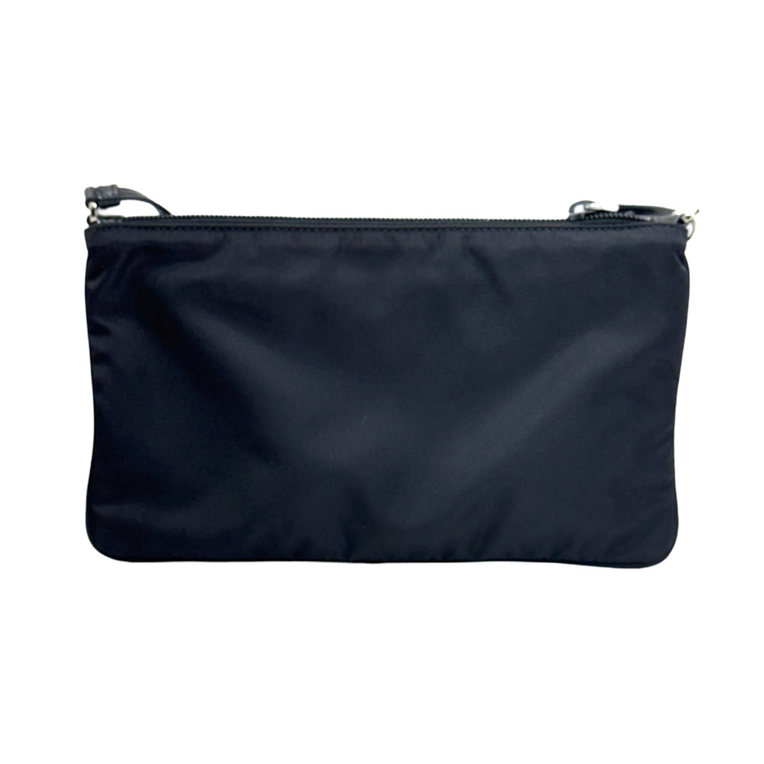 Prada Black Re-Edition Nylon Duo Pouch - Jiaxyk