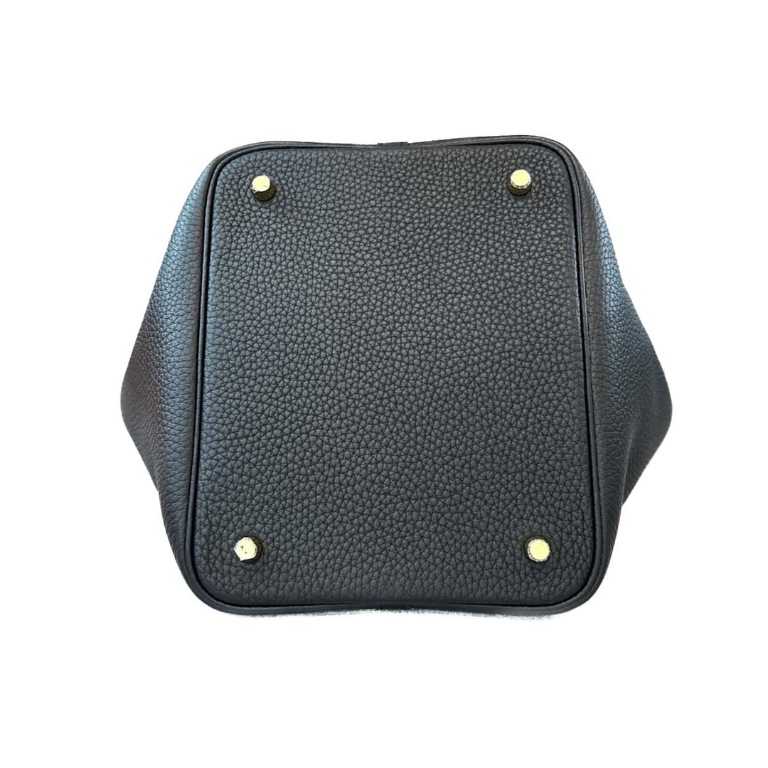 Hermes Black 22 Picotin U - Jiaxyk