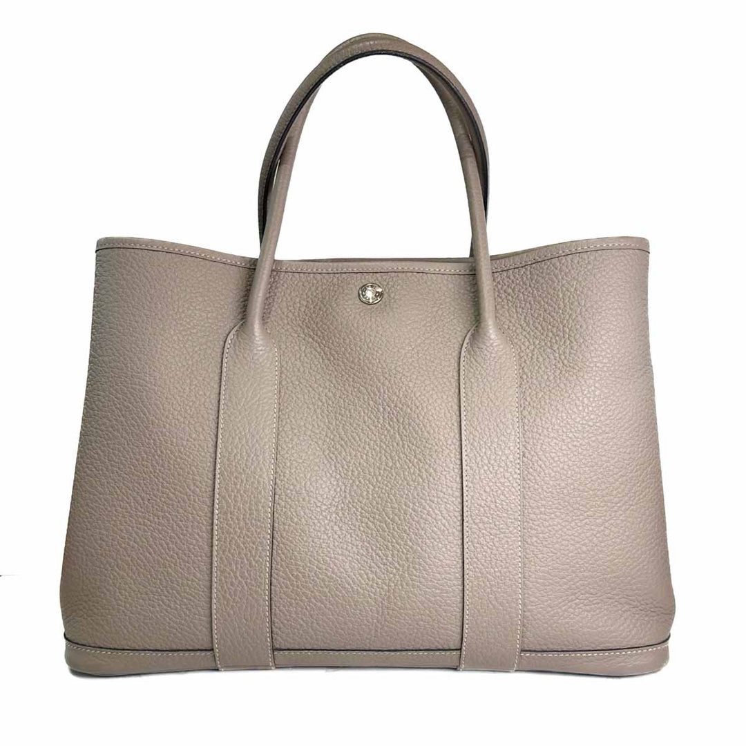 Hermes 36 Garden Party M8 Gris Asphalte - Jiaxyk