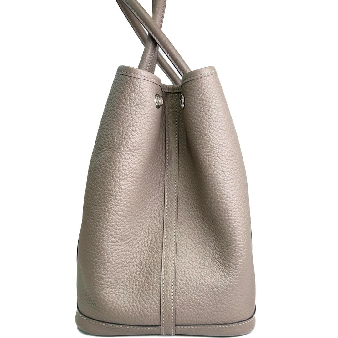 Hermes 36 Garden Party M8 Gris Asphalte - Jiaxyk