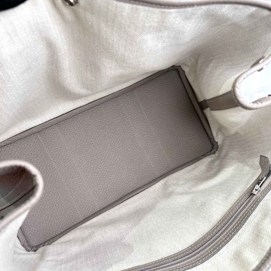 Hermes 36 Garden Party M8 Gris Asphalte - Jiaxyk