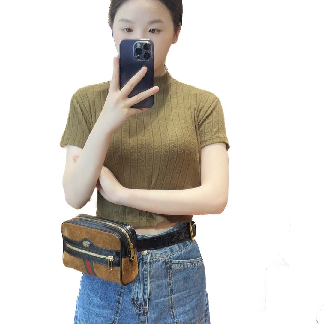 Gucci Brown Ophidia Belt Bag - Jiaxyk