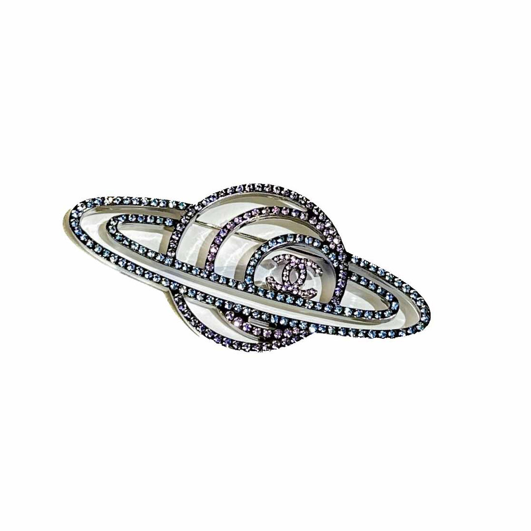 Chanel Planet Crystal Brooch - Jiaxyk