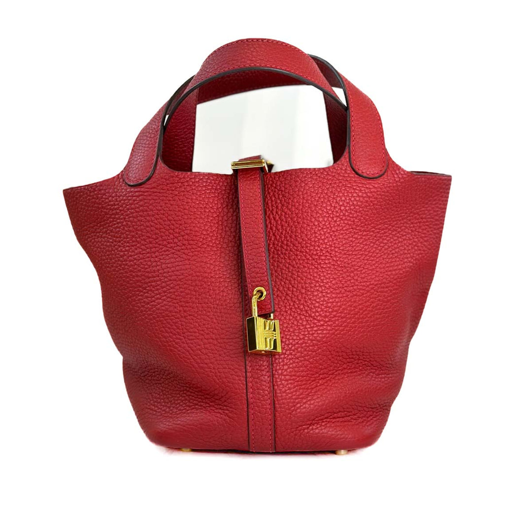 Hermes Red 18 Picotin - Jiaxyk