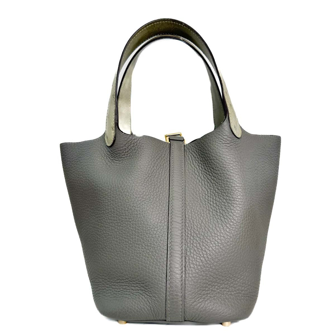 Hermes 18 Picotin Touch Gris Meyer - Jiaxyk