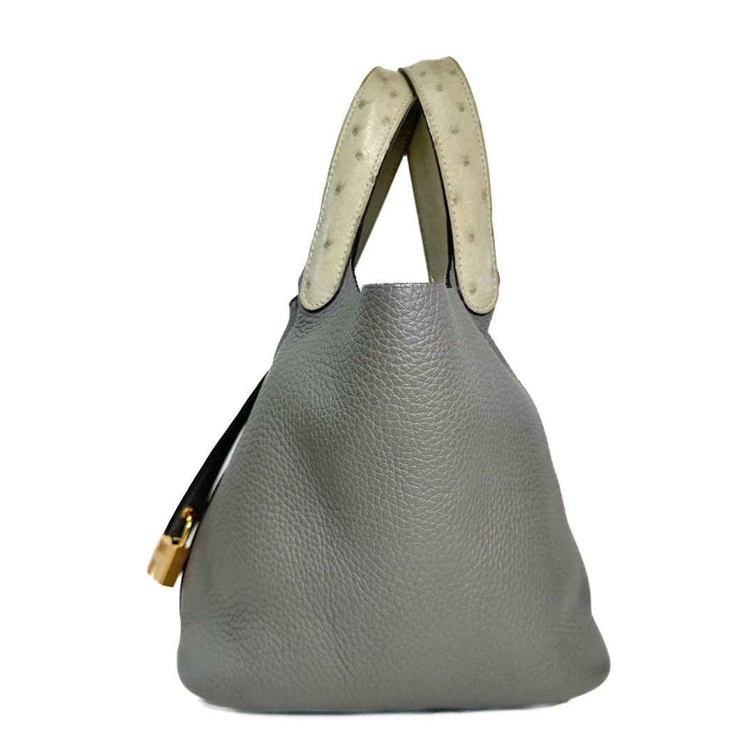 Hermes 18 Picotin Touch Gris Meyer - Jiaxyk