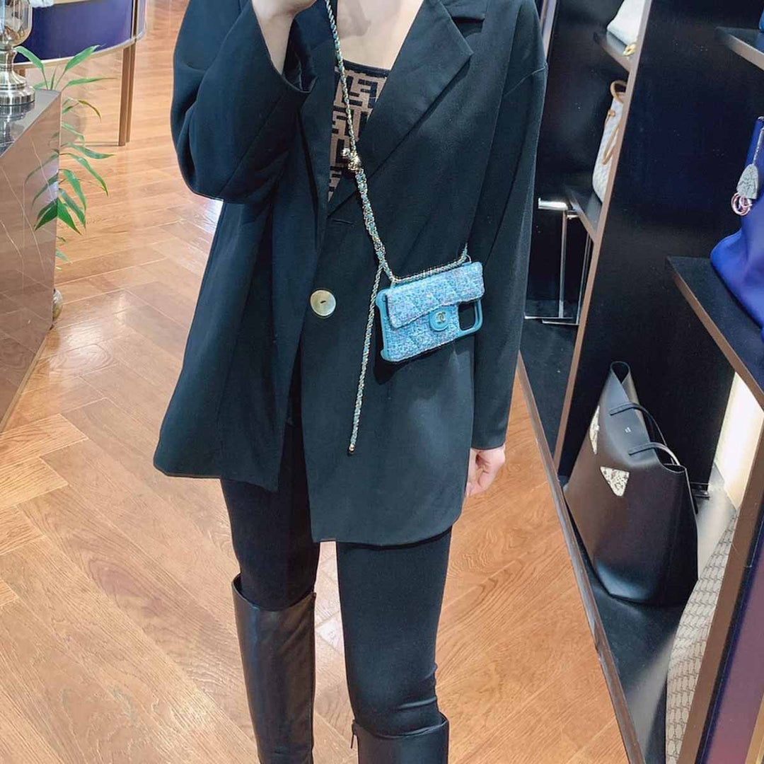 Chanel Tweed iPhone 12 Pro Max Case - Jiaxyk