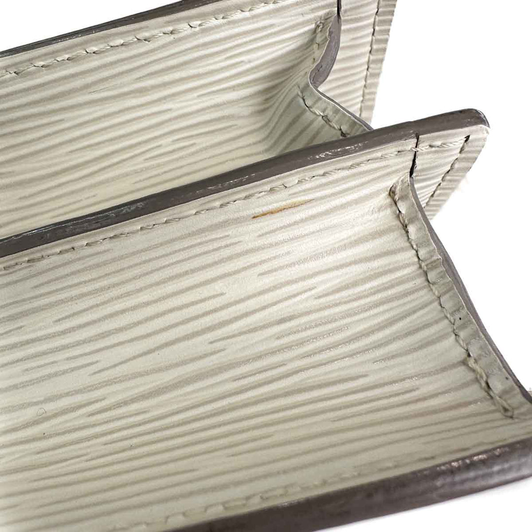 Louis Vuitton White Epi Top Handle Sevigne Bag - Jiaxyk