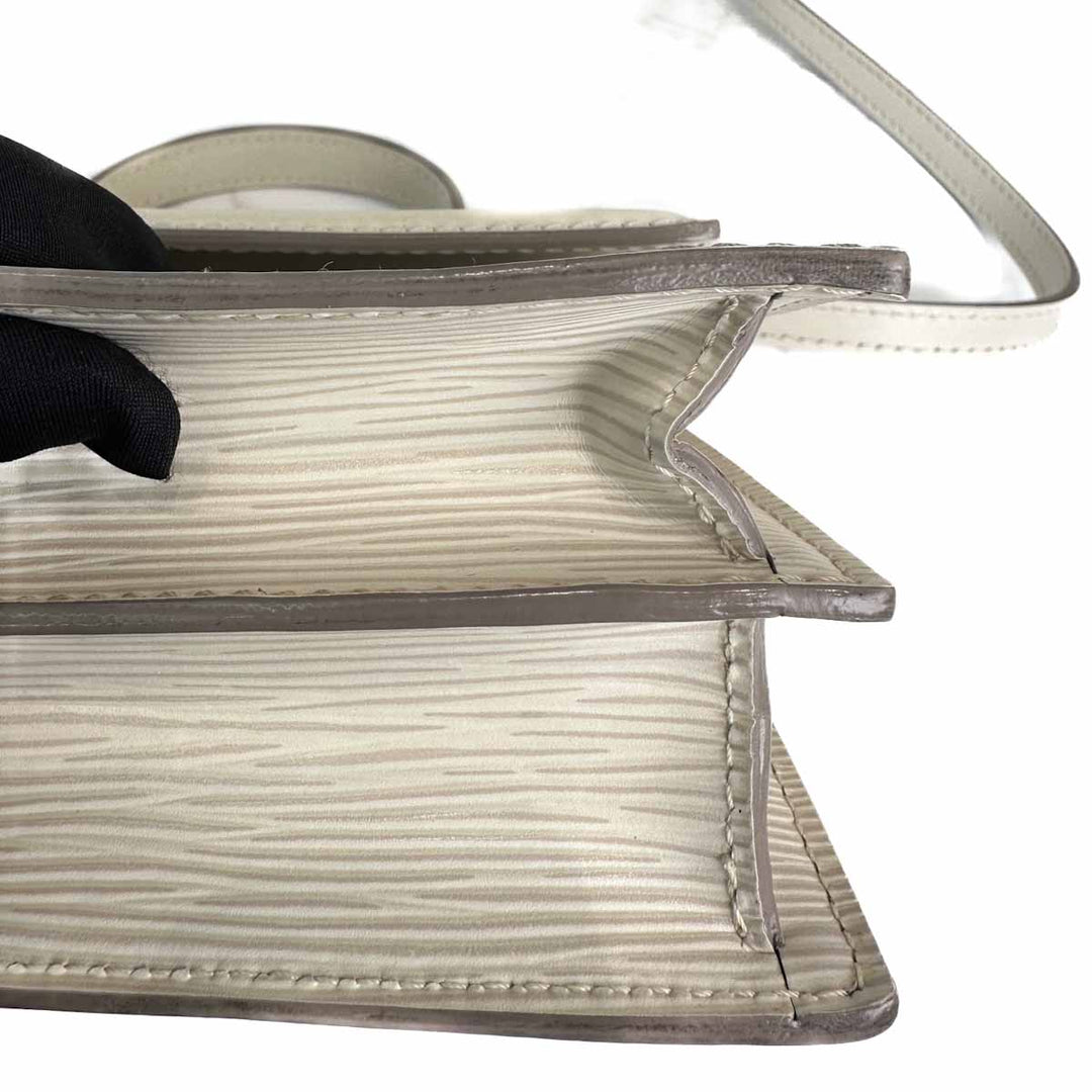Louis Vuitton White Epi Top Handle Sevigne Bag - Jiaxyk