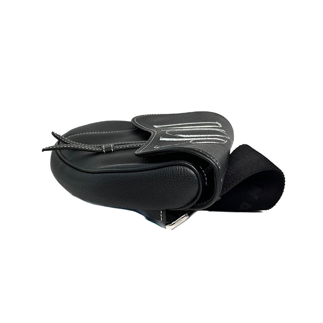Dior and Shawn Saddle Bag Black - Jiaxyk