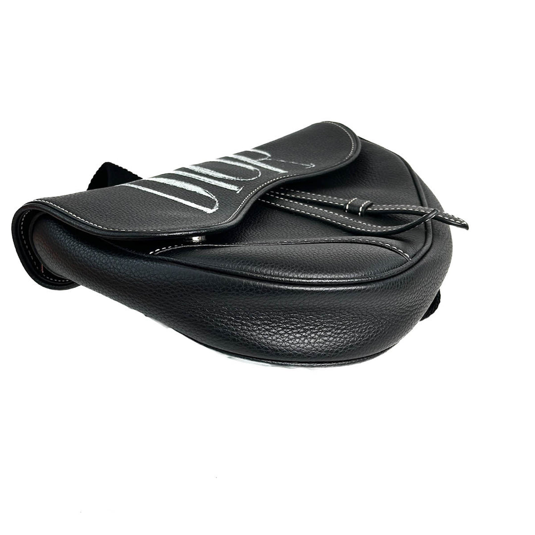 Dior and Shawn Saddle Bag Black - Jiaxyk