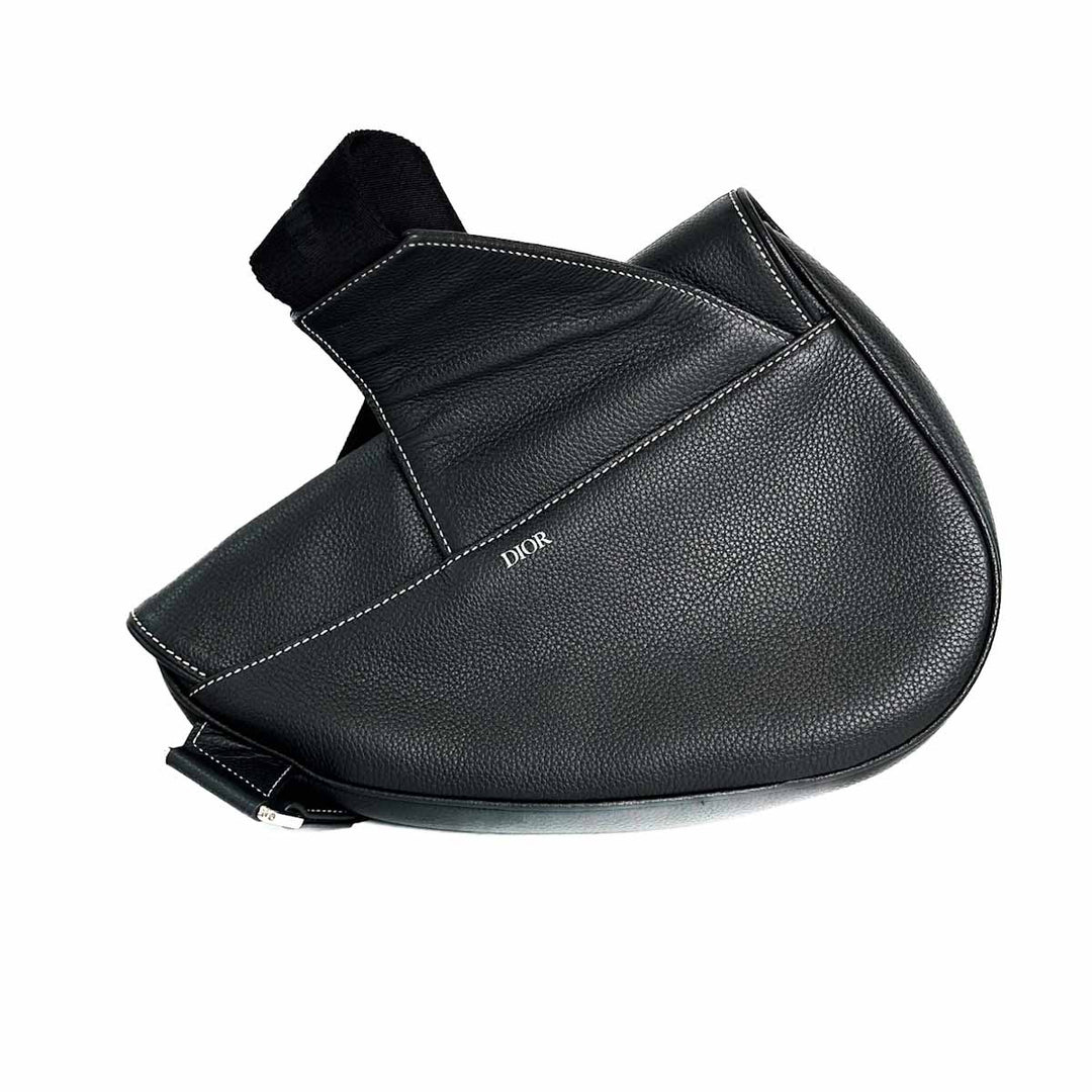 Dior and Shawn Saddle Bag Black - Jiaxyk