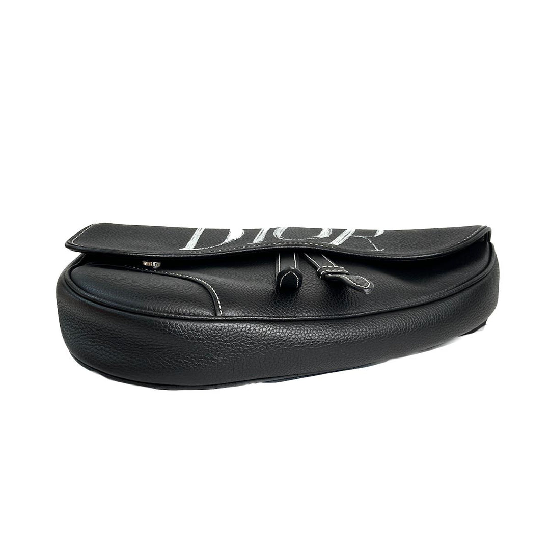 Dior and Shawn Saddle Bag Black - Jiaxyk