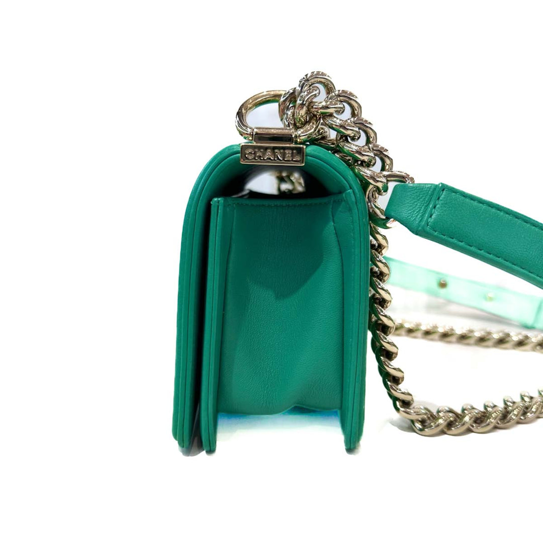 Chanel Small Green Leboy Bag - Jiaxyk