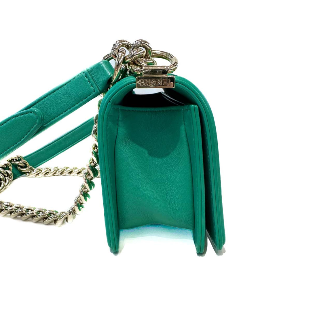 Chanel Small Green Leboy Bag - Jiaxyk