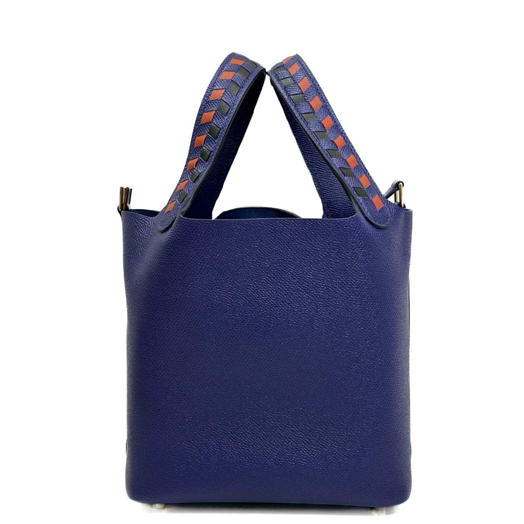 Hermes Blue Picotin 18 Epsom - Jiaxyk