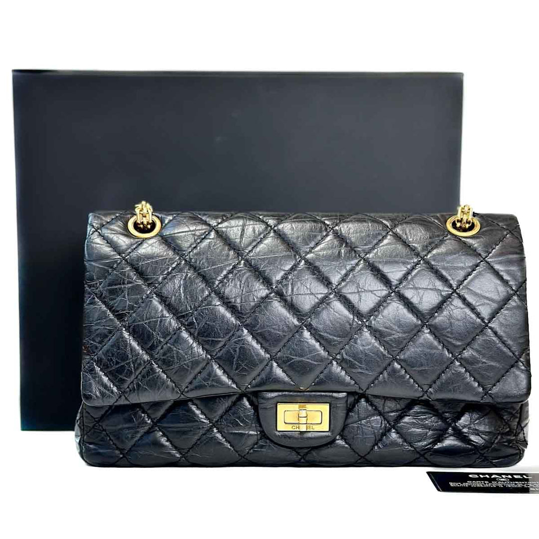 Chanel Large Black 2.55 Reissue Bag - Jiaxyk