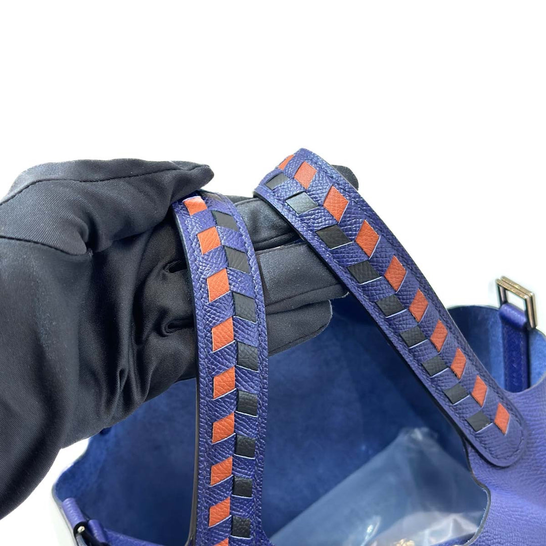 Hermes Blue Picotin 18 Epsom - Jiaxyk