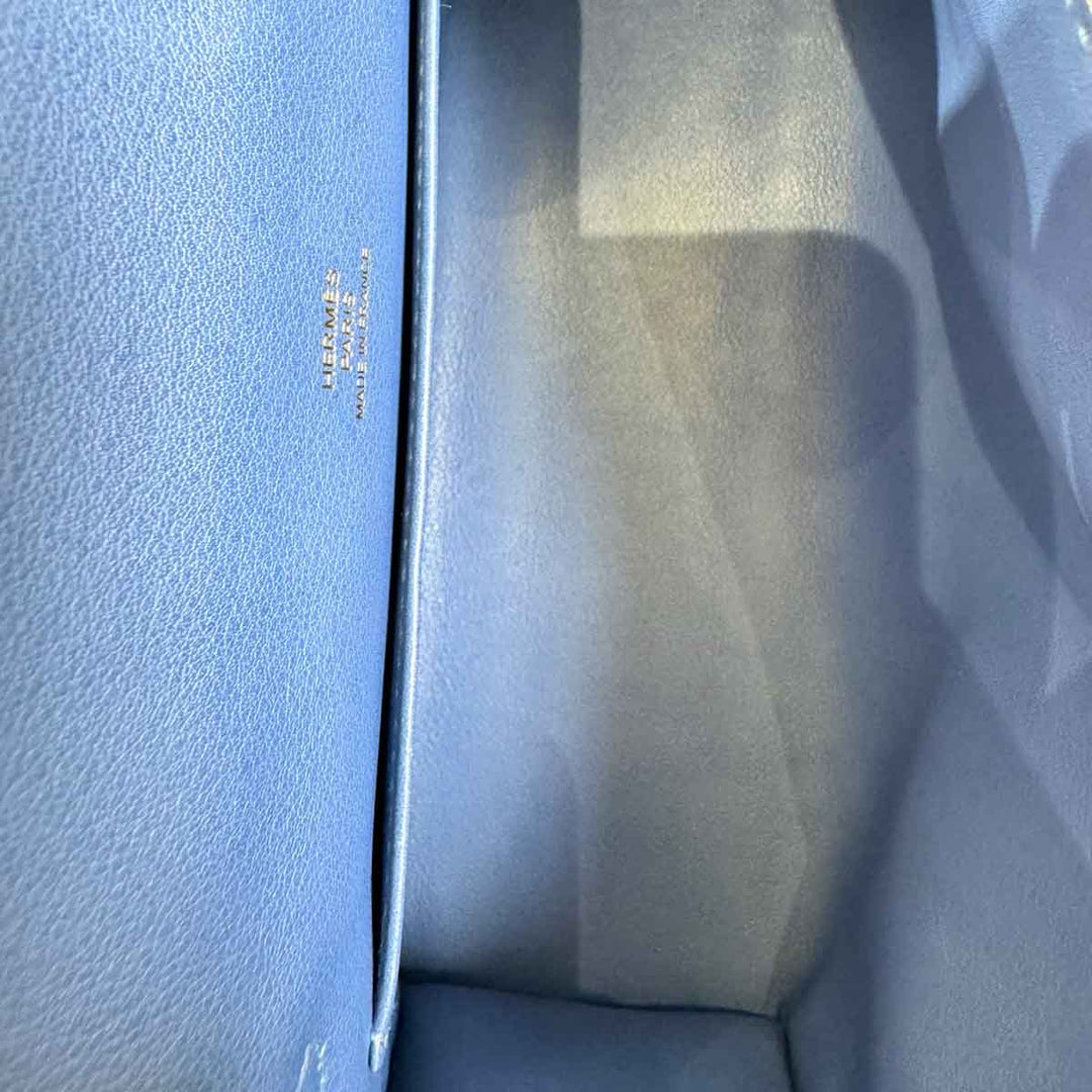 Hermes Blue Mini Kelly Pochette - Jiaxyk