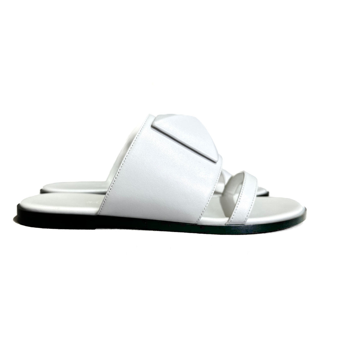 Hermes White Caia Sandals #35 - Jiaxyk