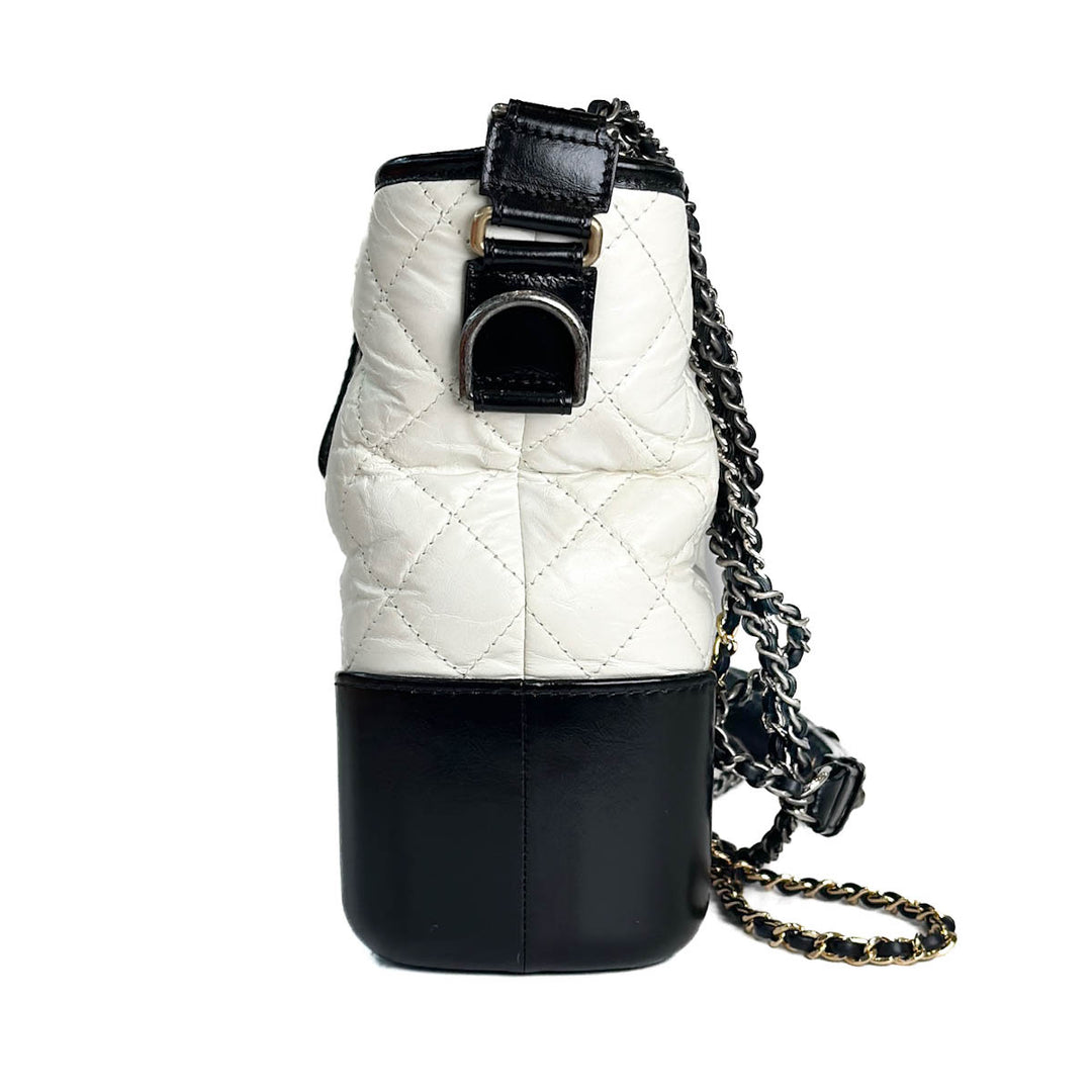 Chanel Medium White Gabrielle Bag - Jiaxyk