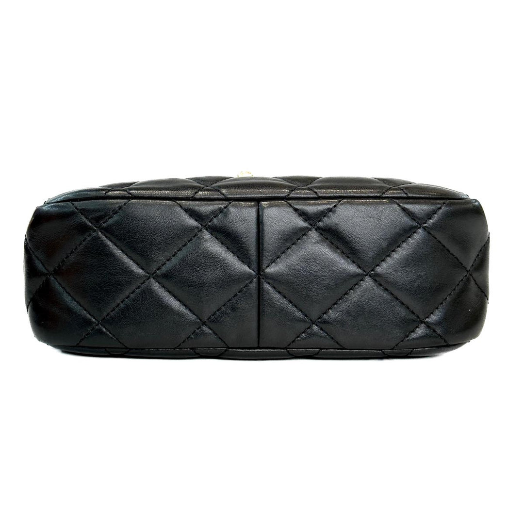 Chanel Lambskin Pillow Crush Hobo Black - Jiaxyk