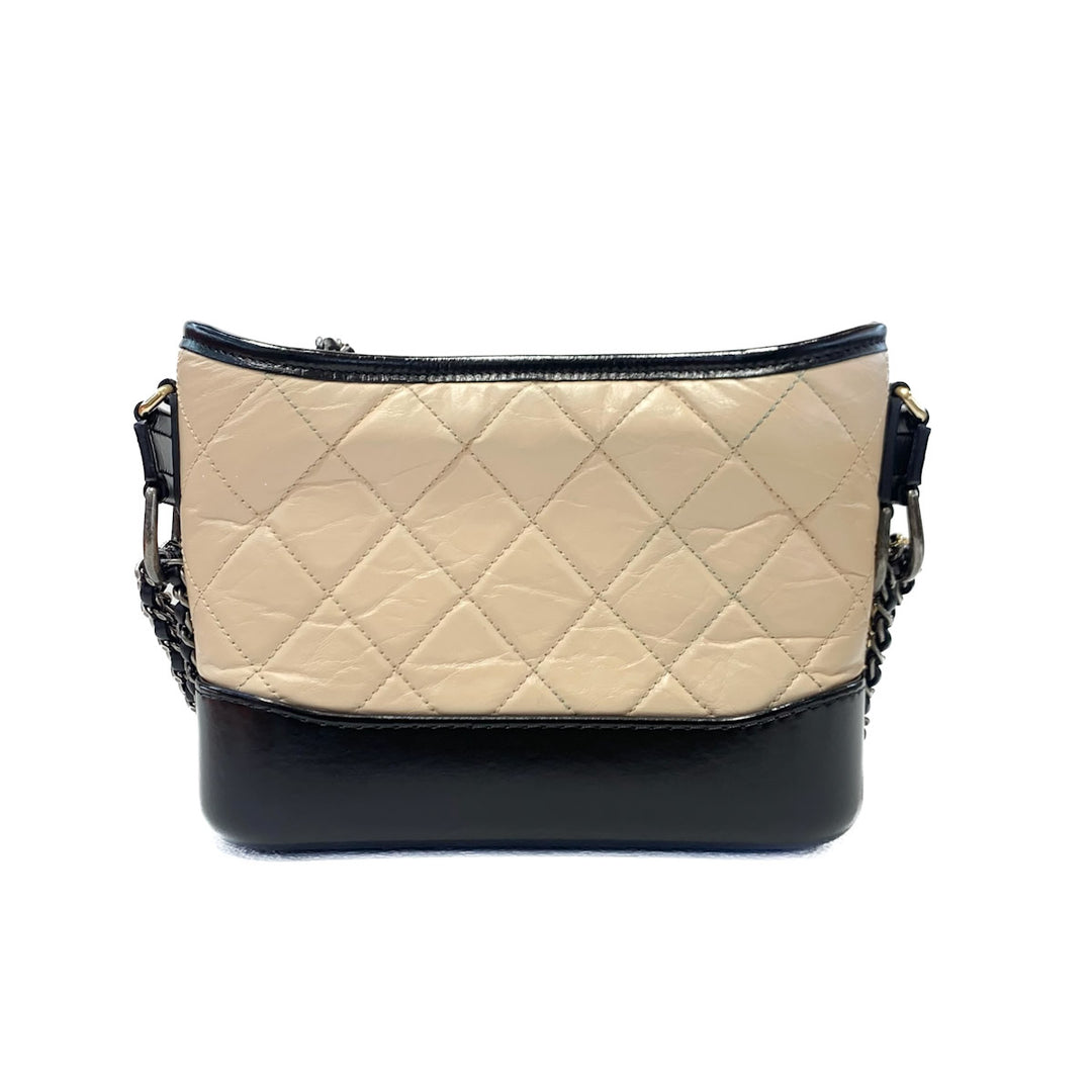 Chanel Small Beige/Black Gabrielle - Jiaxyk