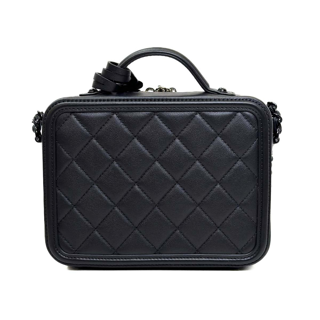 Chanel Vanity camera box so black with top handle - Jiaxyk