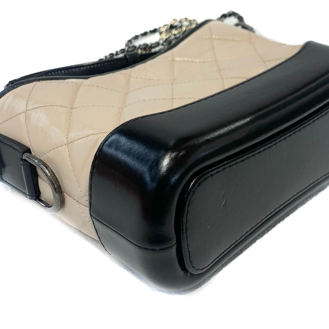 Chanel Small Beige/Black Gabrielle - Jiaxyk