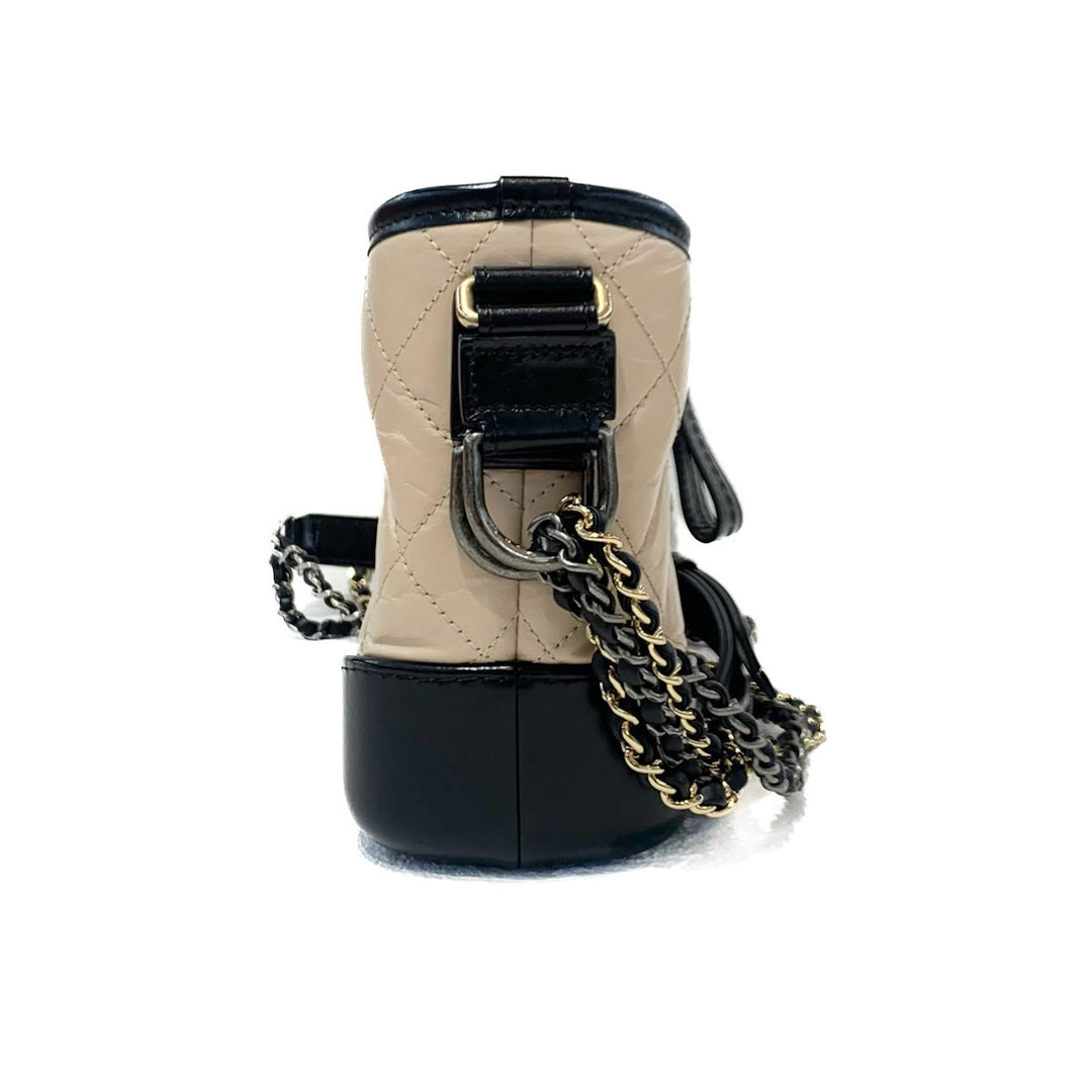Chanel Small Beige/Black Gabrielle - Jiaxyk