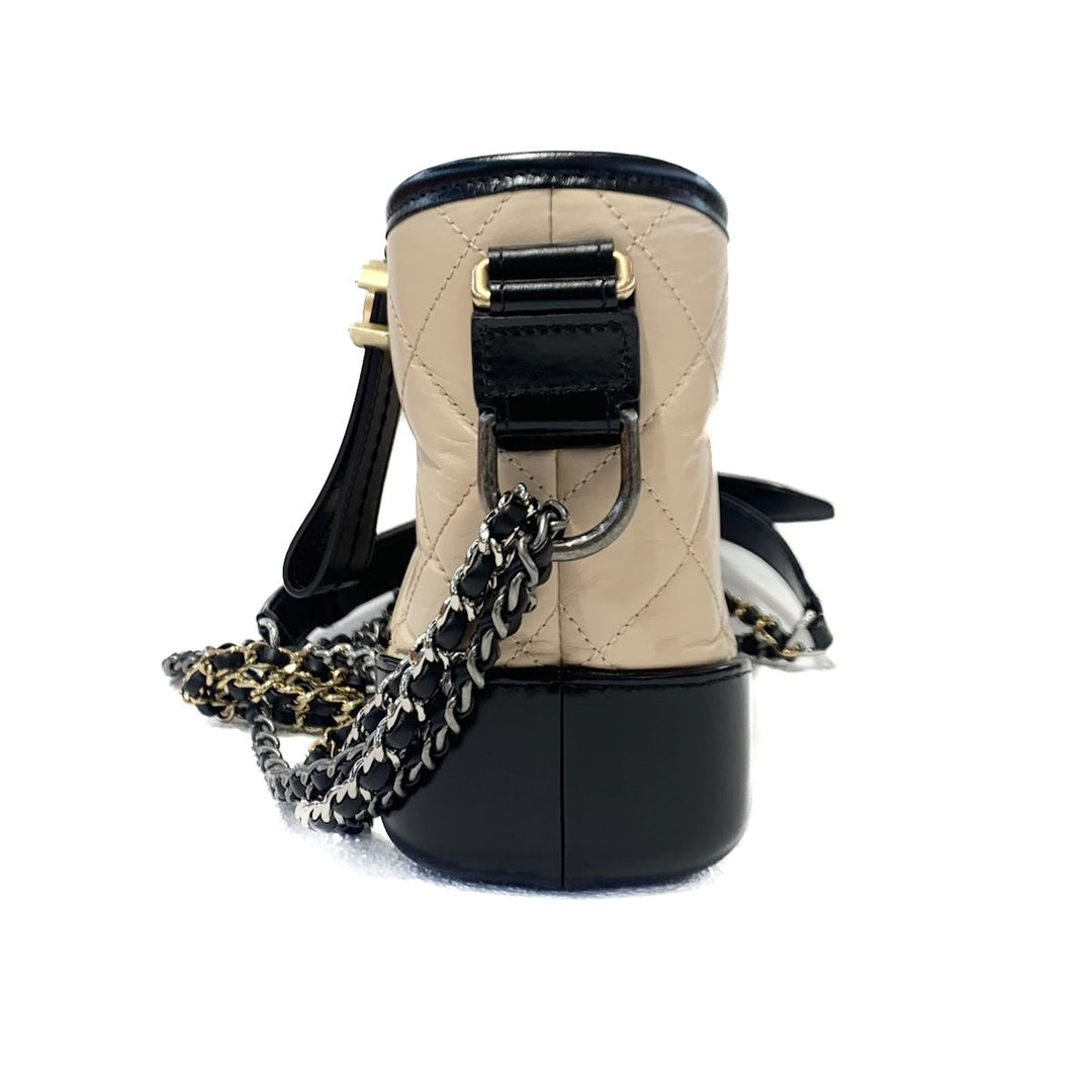 Chanel Small Beige/Black Gabrielle - Jiaxyk
