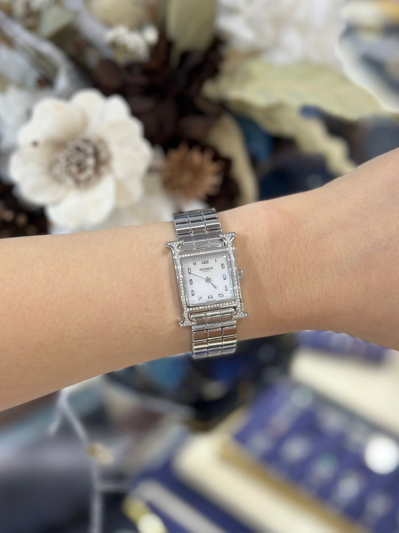 Hermes Heure H Watch Quartz Mini Model 21 MM - Jiaxyk
