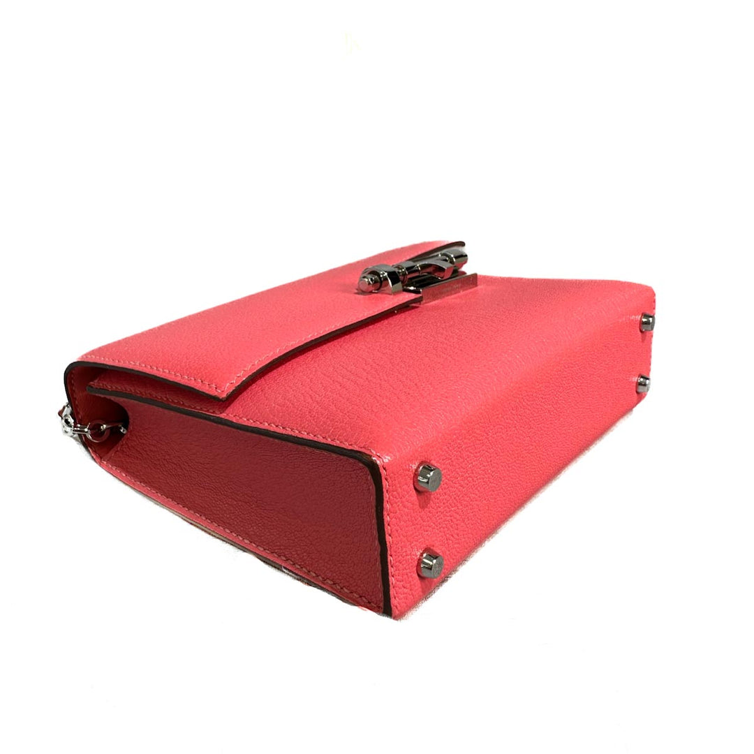 Hermes Pink Mini Verrou Bag - Jiaxyk