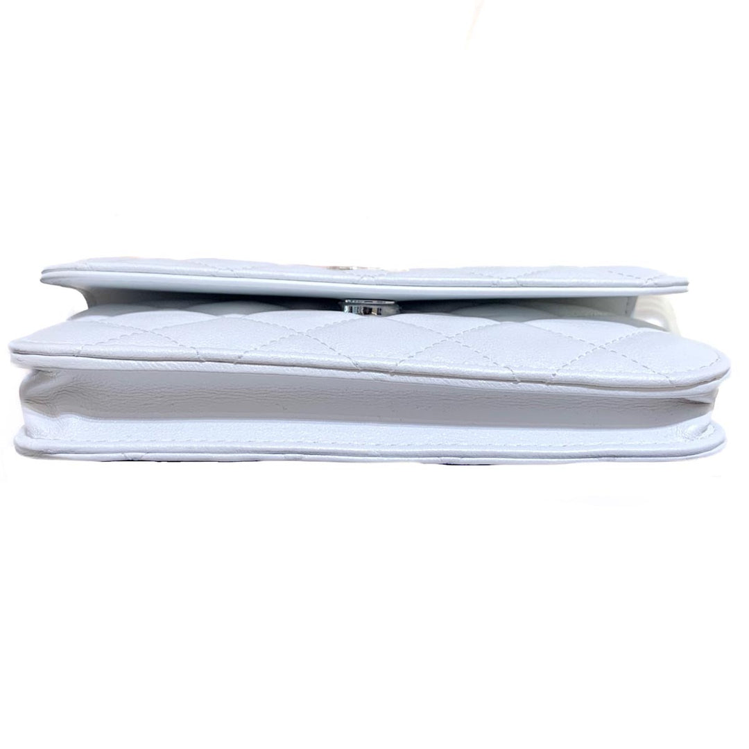 Chanel Pearl White Wallet on Chain Bag - Jiaxyk